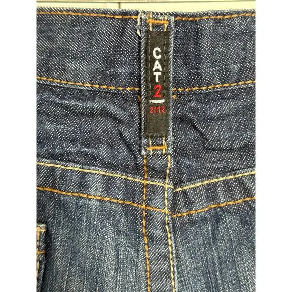Ariat Jeans Mens 42x30 FR M4 Relaxed Low Rise Boot Cut Dark Wash Denim Work EUC